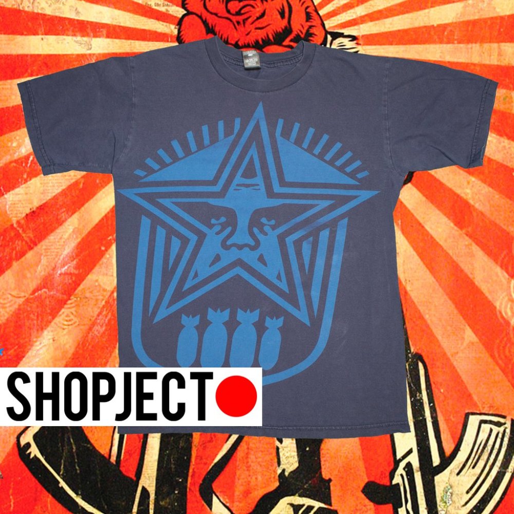 Obey, Bombs. Shepard Fairey Obey, Screen Printed